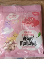 Mini Pink and White Vegan Mallows