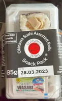 Okinawa sushi assorted snack pack