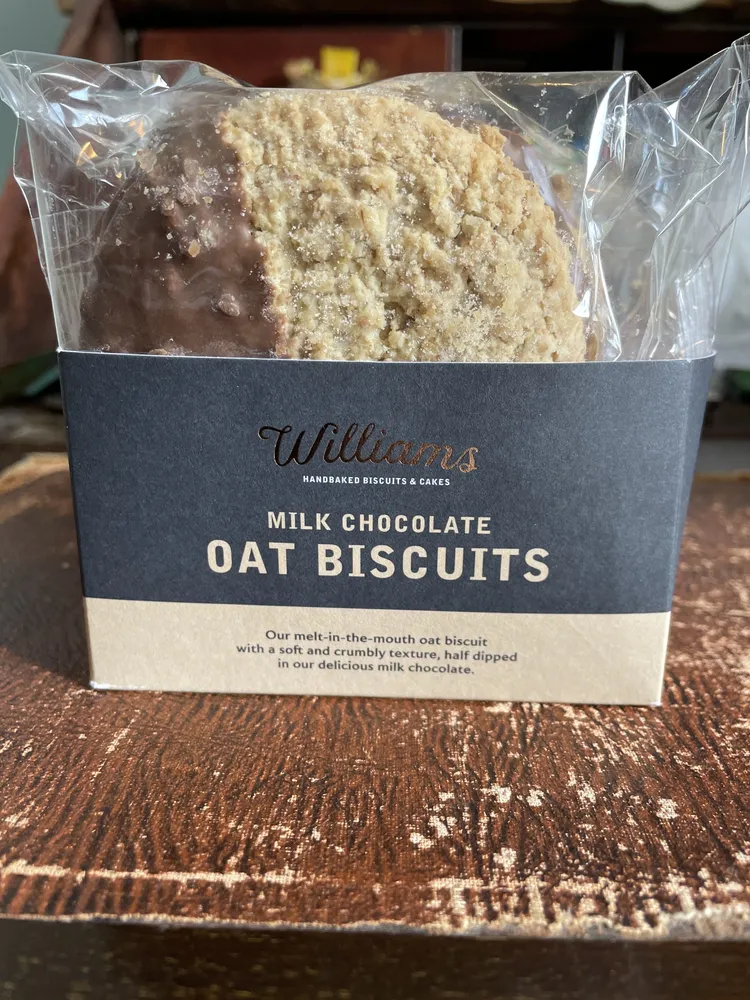 Milk Chocolate Oat Biscuits