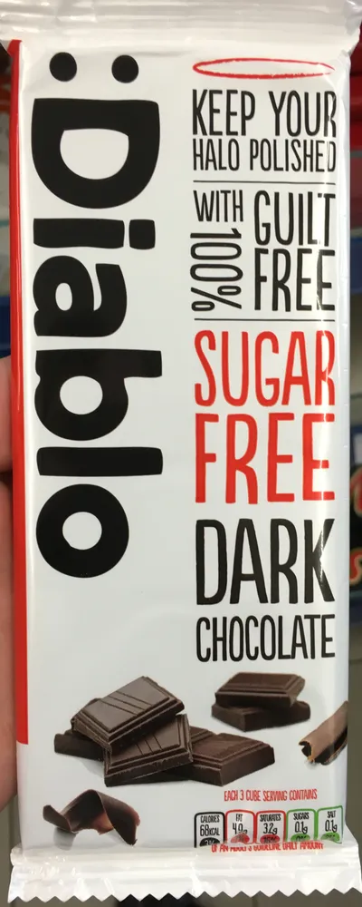 Chocolat noir sans sucres