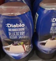 Blueberry dessert sauce no added sugar imp
