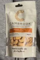 Baked salted cashews