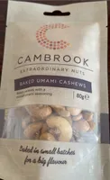 Baked umami cashews