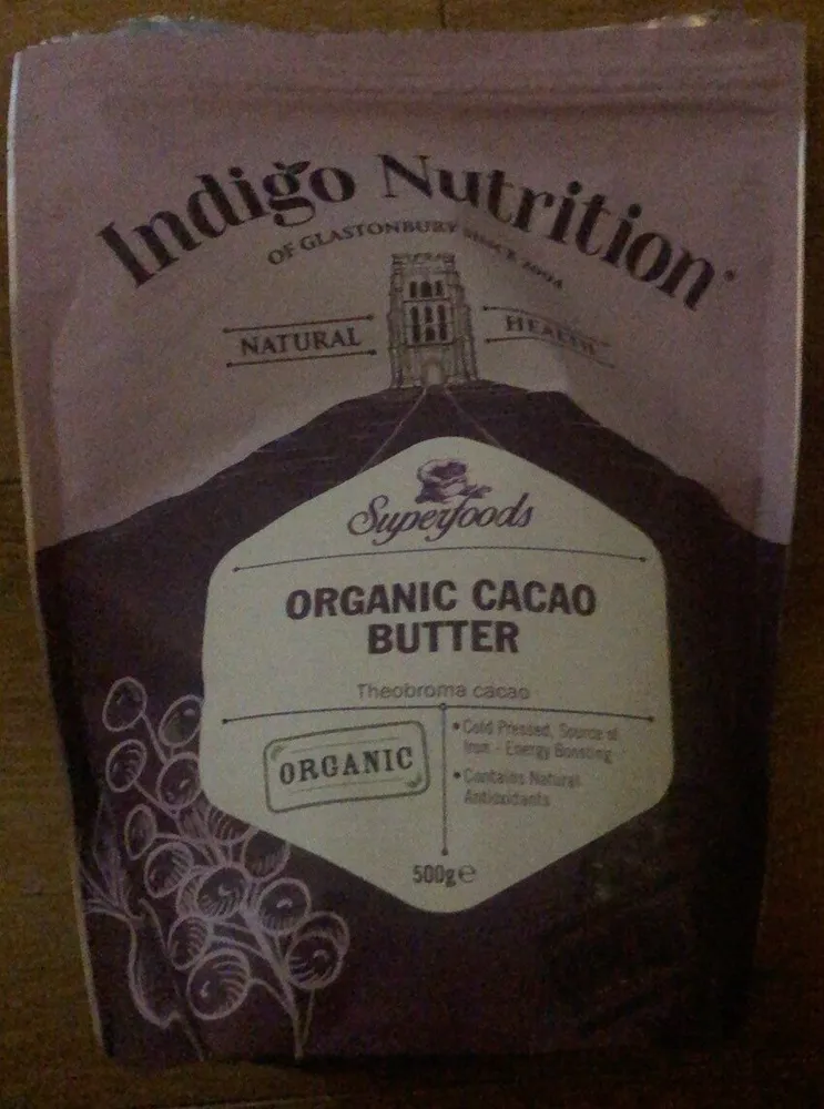 Organic cacao butter