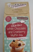Glorious White Chocolate and Cramberry Muffin Mix