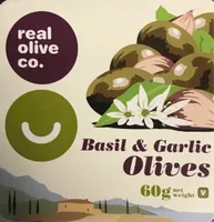 Basil & Garlic Olives
