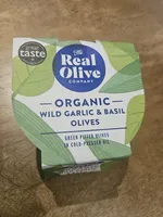 Organic Wild Garlic & Basil Olives