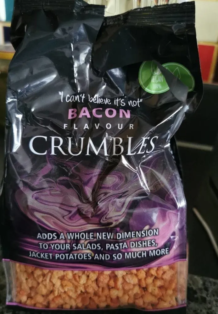 Bacon flavour crumbles