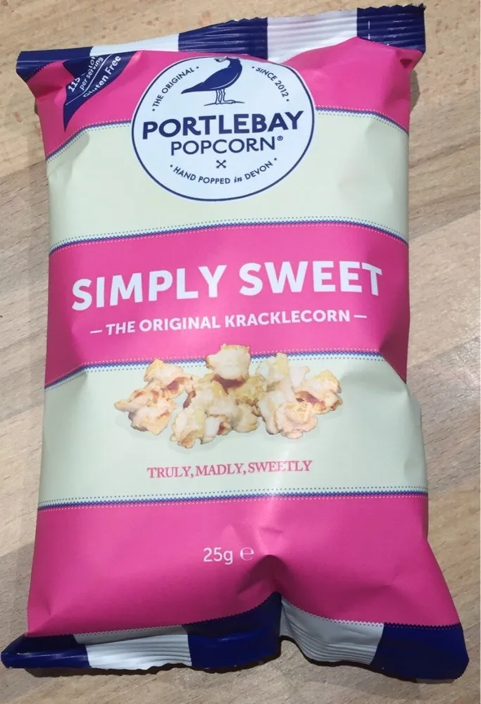 Pop corn simply sweet