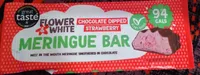 Chocolate Dipped Strawberry Meringue Bar