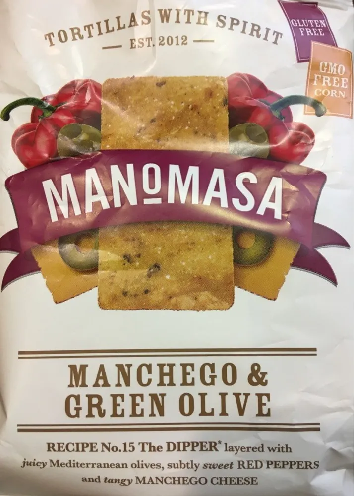 Manchego & green olives tortillas
