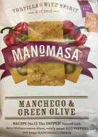 Manchego & green olives tortillas