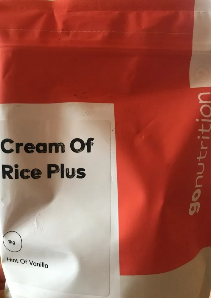 Cream of rice plus