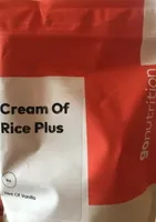 Cream of rice plus