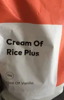Cream of rice plus