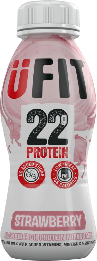 Strawberry Flavour High Protein Milkshake