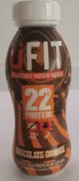 Chocolate orange high protein milkshake