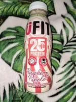 UFIT Raspberry Ripple flavour high protein milkshake