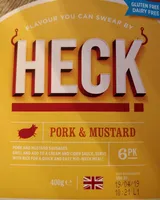 Sausages Pork and mustard