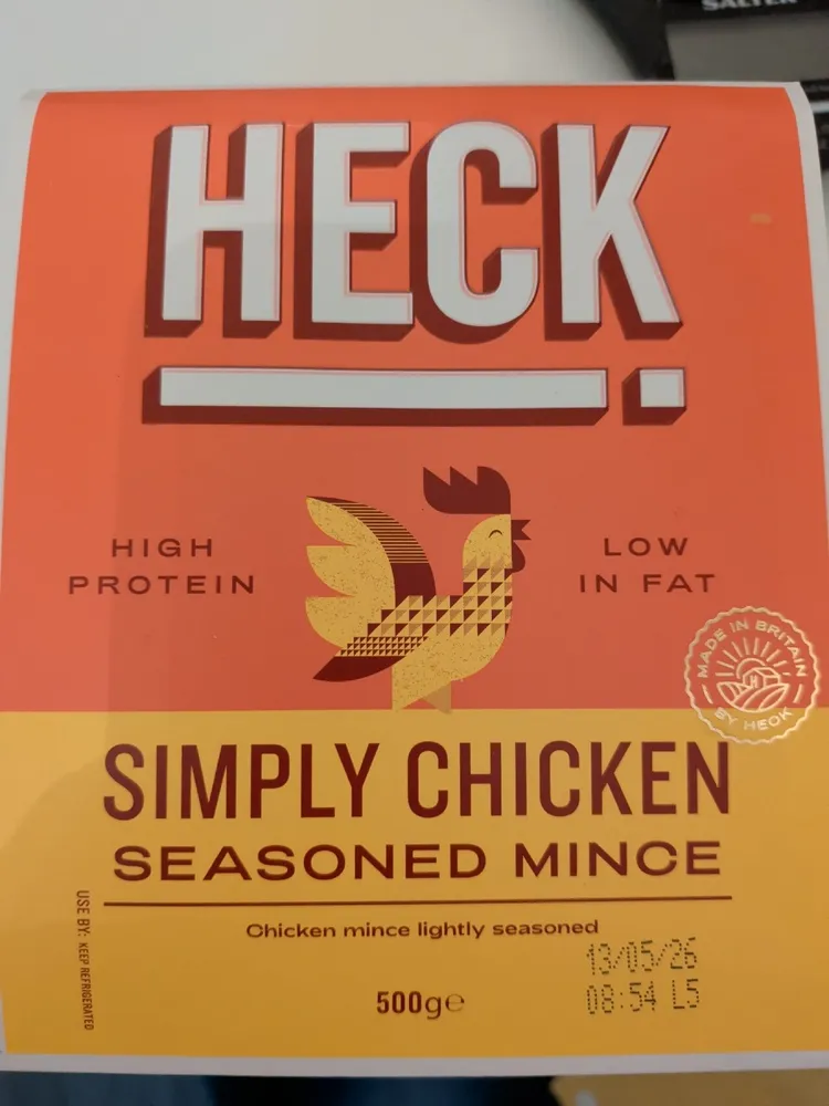 SIMPLY CHICKEN SEASONED MINCE