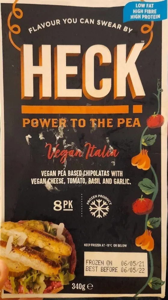 Heck Vegan Italia Sausages