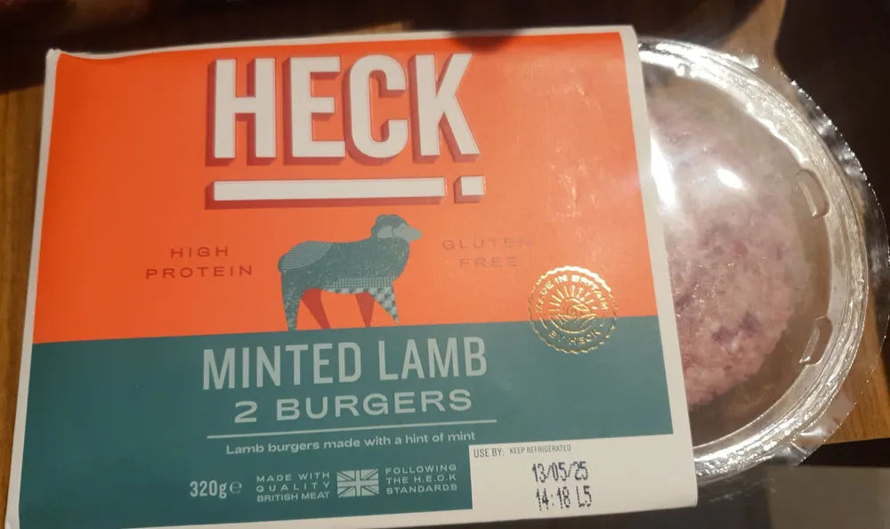 Lamb burger