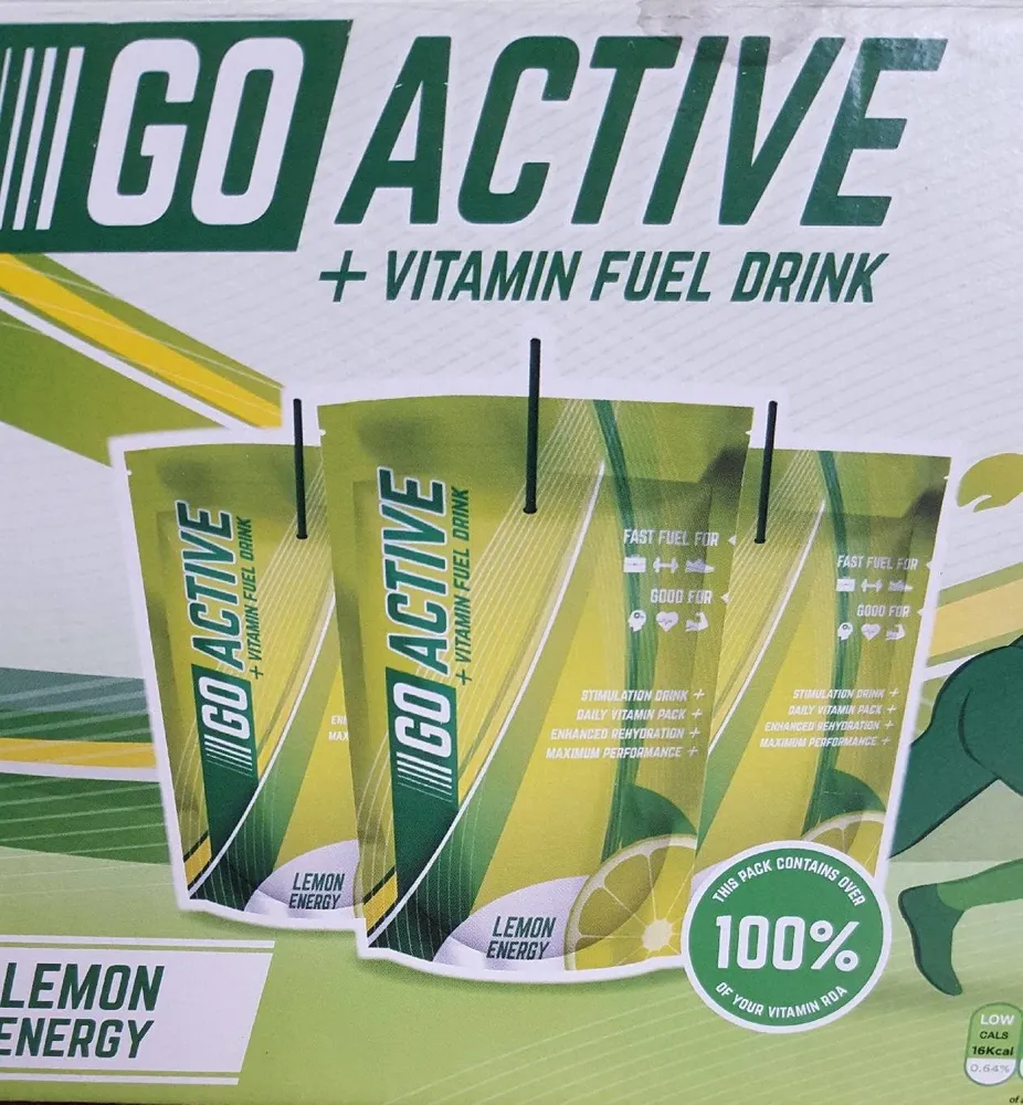 Lemon energy fuel drink