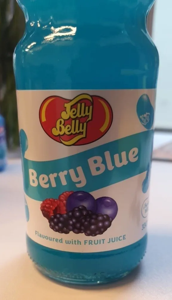 Berry blue juice