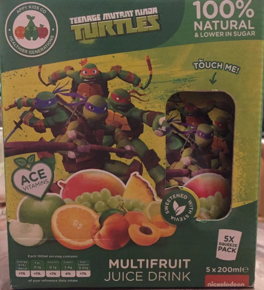 Multifruit juice drink