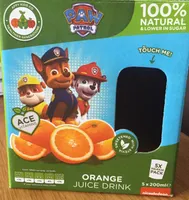 Orange juice drink