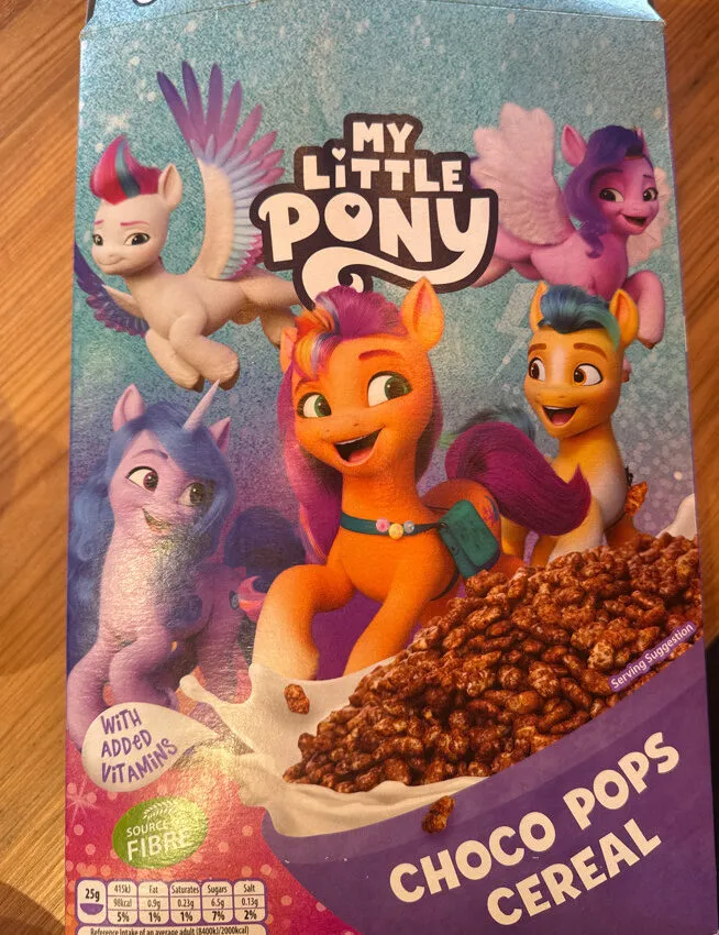 My Little Pony Choco Pops Cereal
