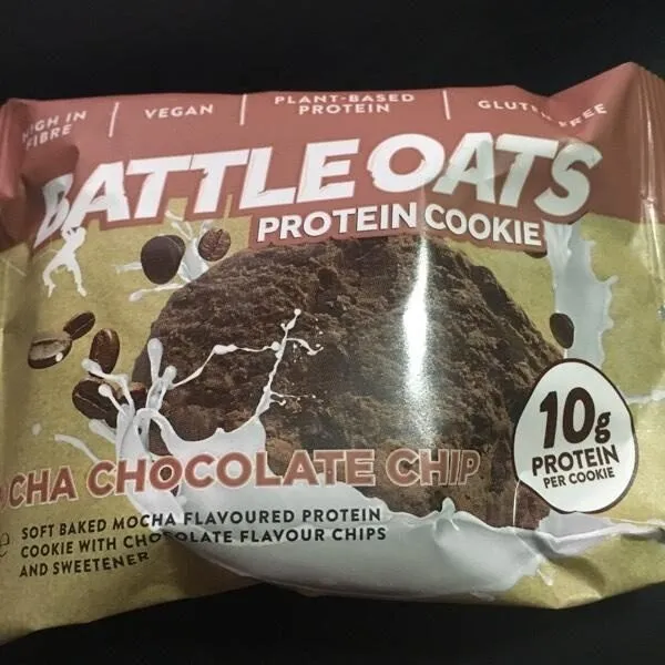 Battle. Oats. Protein. Cookie