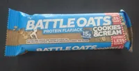 Protein flapjack cookies & cream
