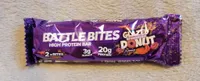 Battle Bites Glazed Sprinkle Doughnut Protein Bar
