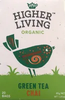 Higher Living Green Tea Chai, 2 GR, 20 BTL Packung