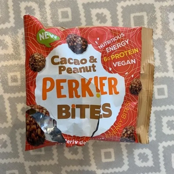 Cacao and Peanut Bites