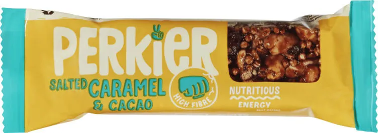Quinoa Bar m/Kakao,Pean,Karamell 35g Perkier