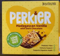 Perkier Madagascar vanilla & dark chocolate bar