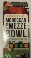 Moroccan style mezze bowl