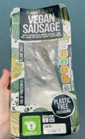 Vegan sausage sandwich
