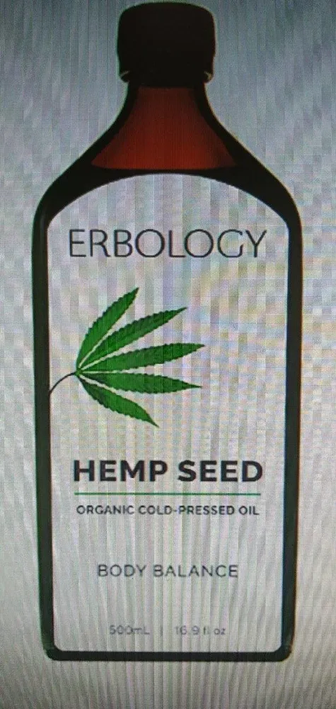Hemp seed cold-pressed oil