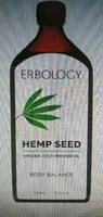 Hemp seed cold-pressed oil