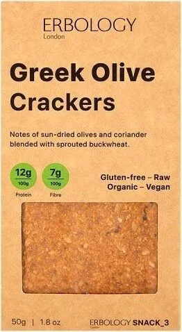 Erbology Greek Olive Crackers