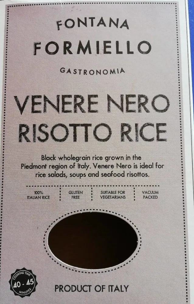 Riz noir complet