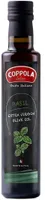 Extra virgin olive oil with basil