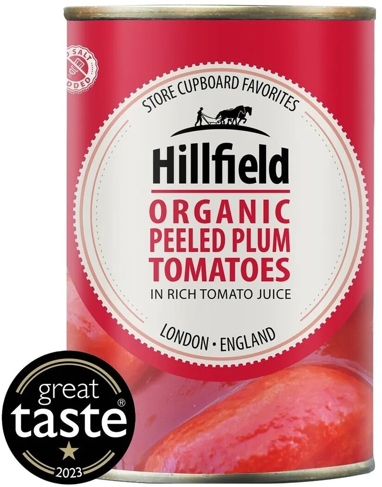 Organic Peeled Plum Tomatoes in Rich Tomato Juice