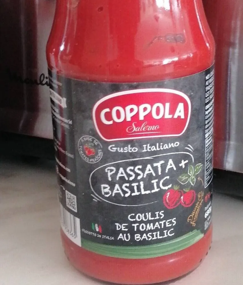 Coulis de tomates au basilic