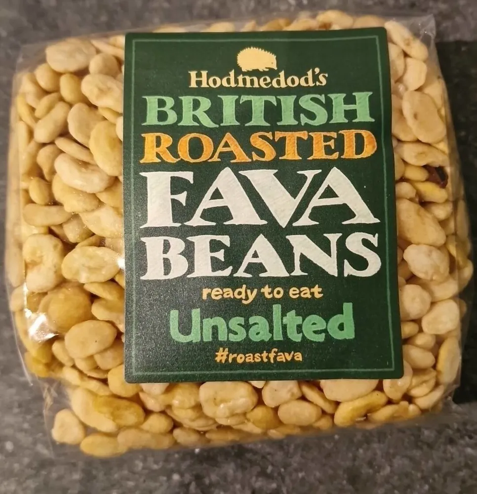 Roasted fava beans