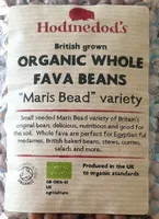 Organic whole fava beans
