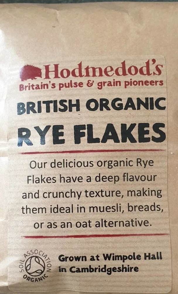 Organic Rye Flakes